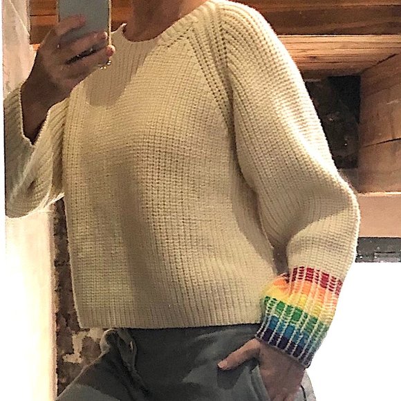 YOHJI YAMAMOTO Y's SWEATER. 100% WOOL but not at all itchy. Org $695 - Picture 10 of 12